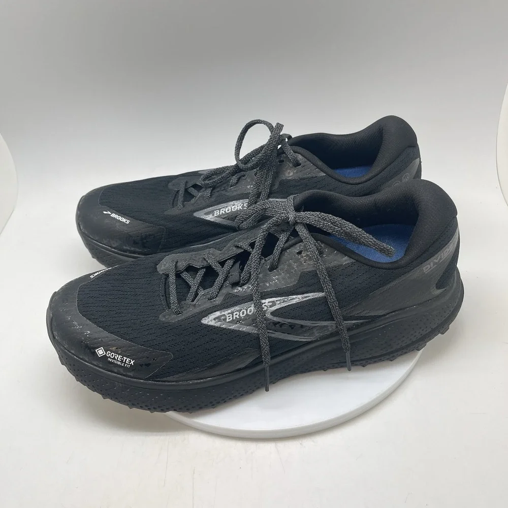 Brooks Divide 5 GTX Mens Size 13 D Black Athletic Running Trainer Shoes Sneakers